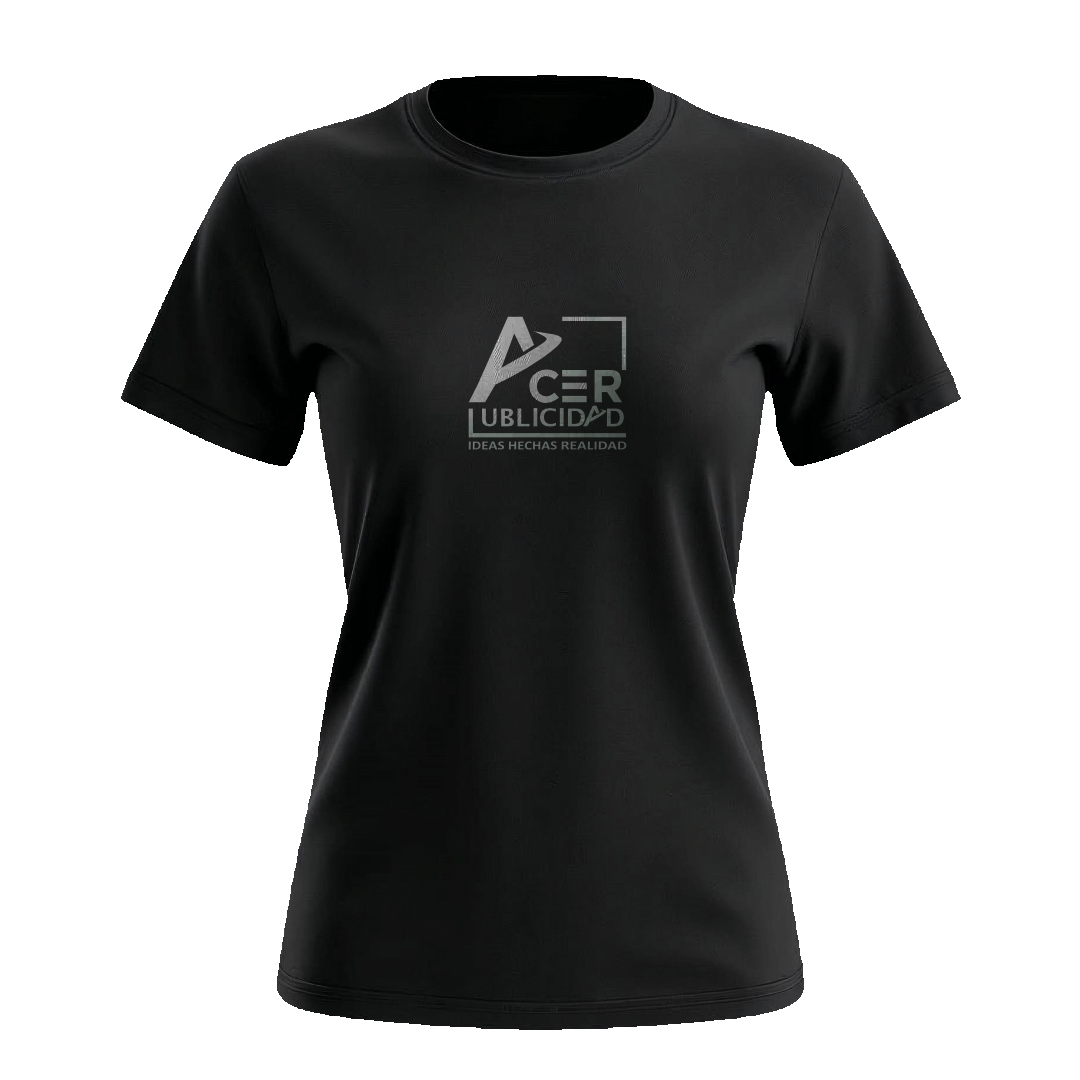 Camisa cuello redondo mujer